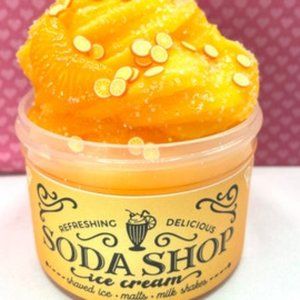 Oceans Edge ~ soft/fluffy/ cloud creme slime sprinkles lime